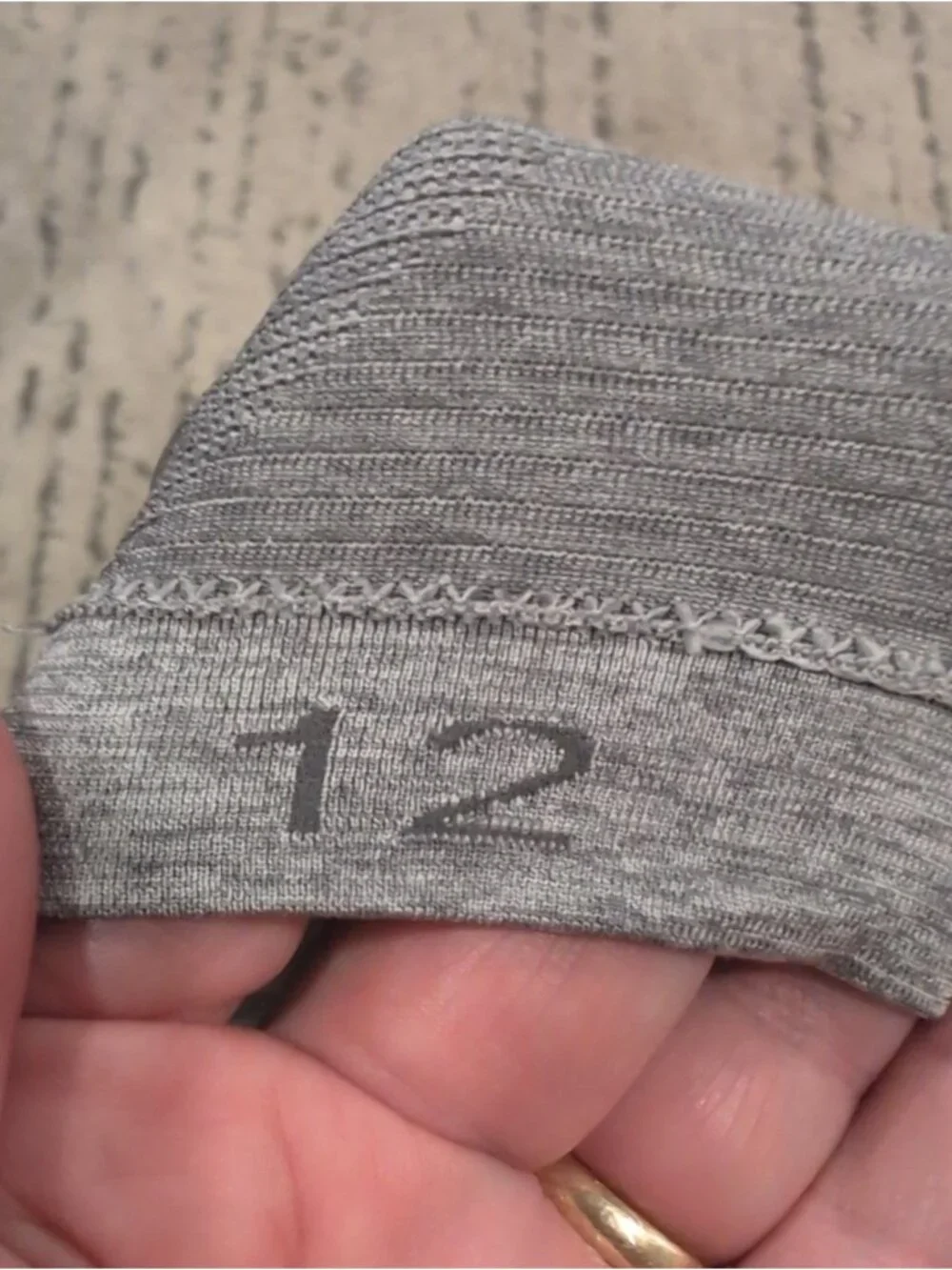 Lululemon Swiftly Tech Racerback 2.0 Slate / White